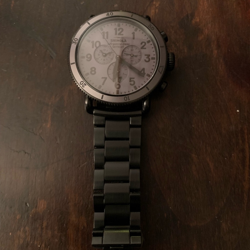 Shinola The Runwell Sport Chrono 48mm Gift Set
